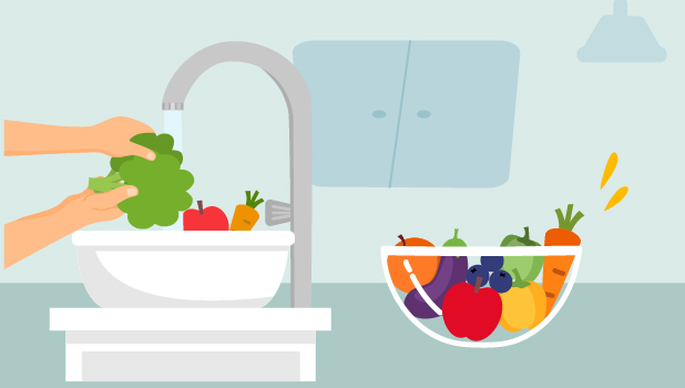 蔬果清洗挑選看標章 吃得安心又健康