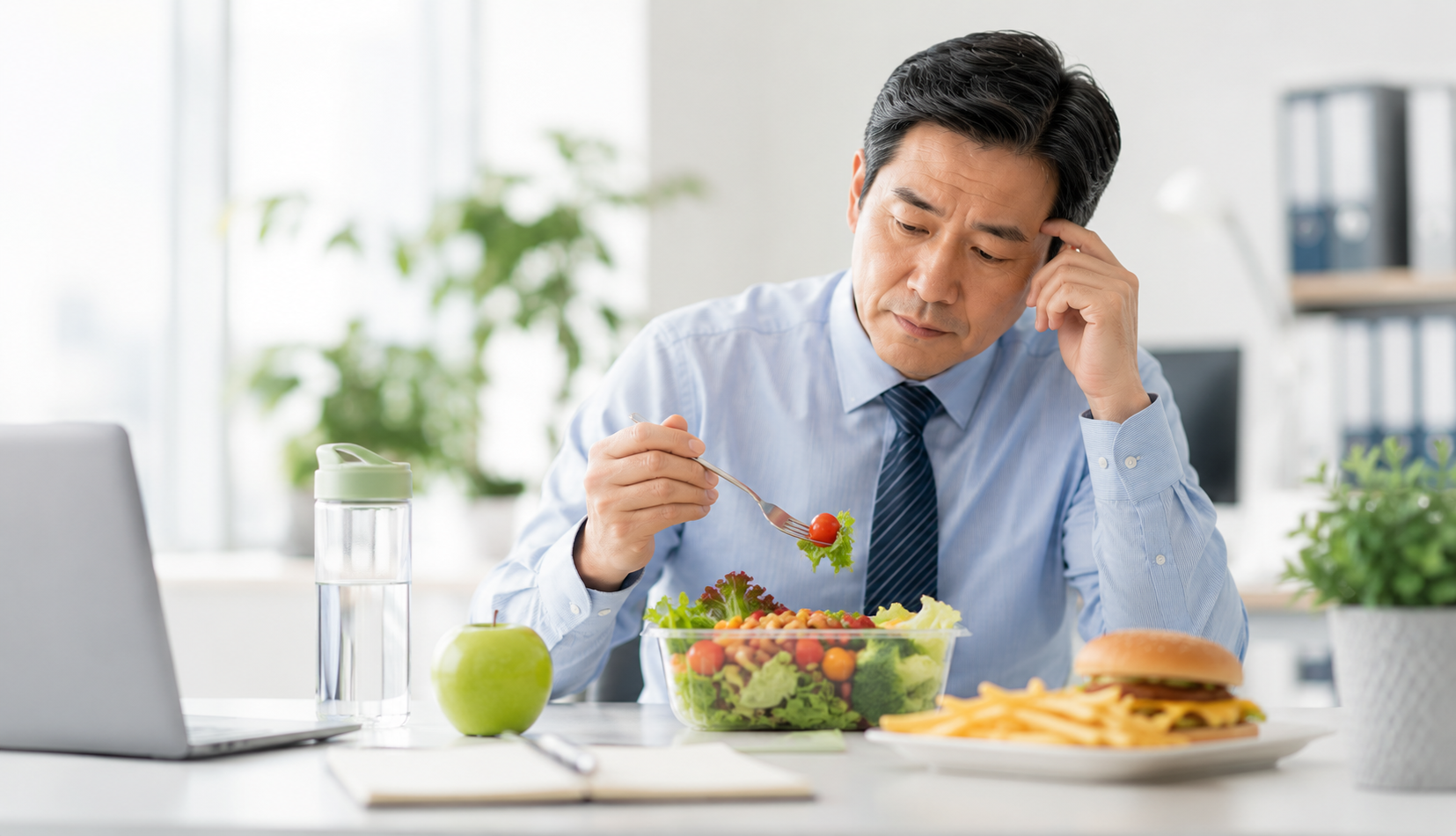 中高齡上班族怎麼吃才健康？營養師教你避開外食陷阱、遠離三高